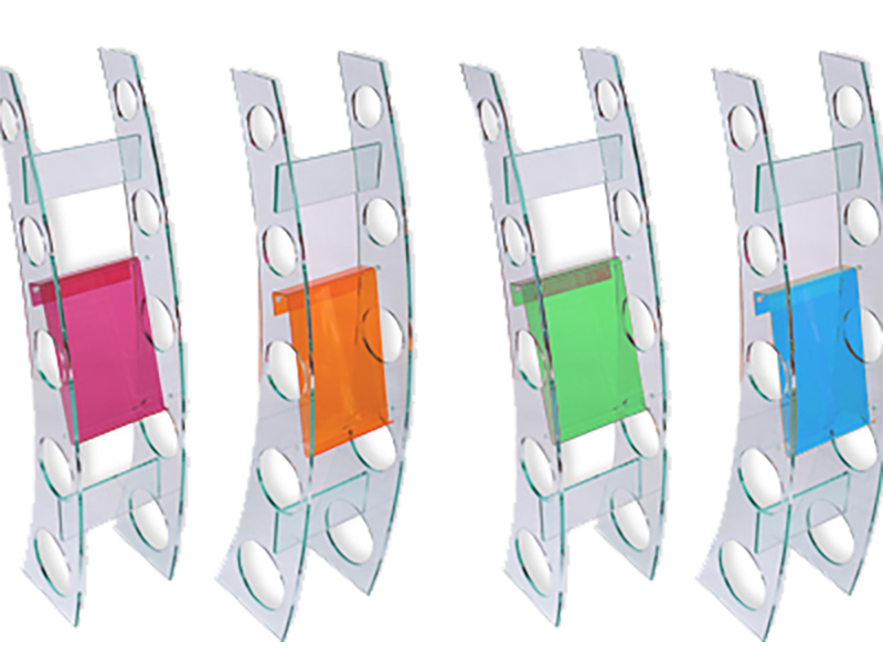 Présentoirs Flyers pour le domaine de la communication - CITYPLAST